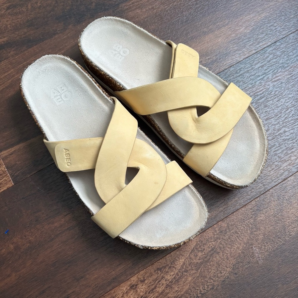 ABEO Women ABEO Lanai Lizzy Slide Metatarsal Sandals Sz: 7.5